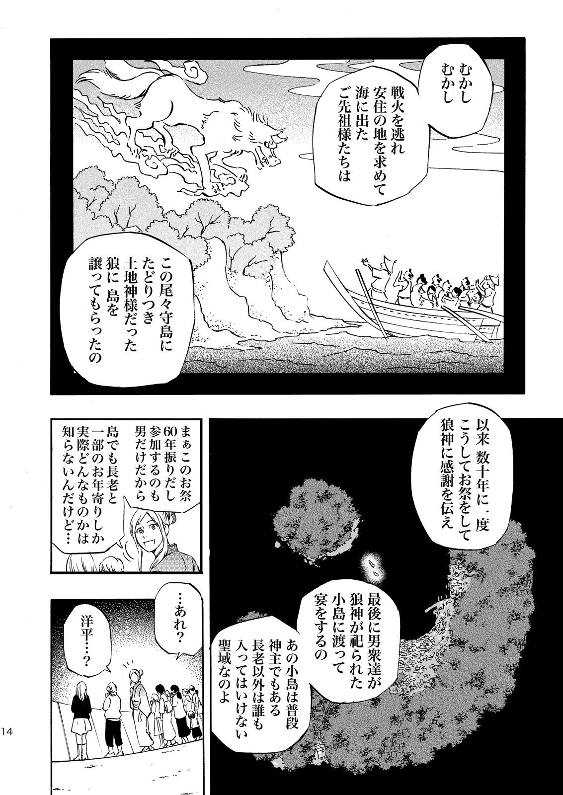Outdoor Sex Ookami-sama no Iru Shima Masturbando - Page 13