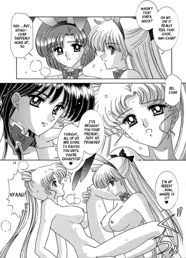 Gay Natural Watashi no Megami-sama - Sailor moon Gorgeous - Page 12