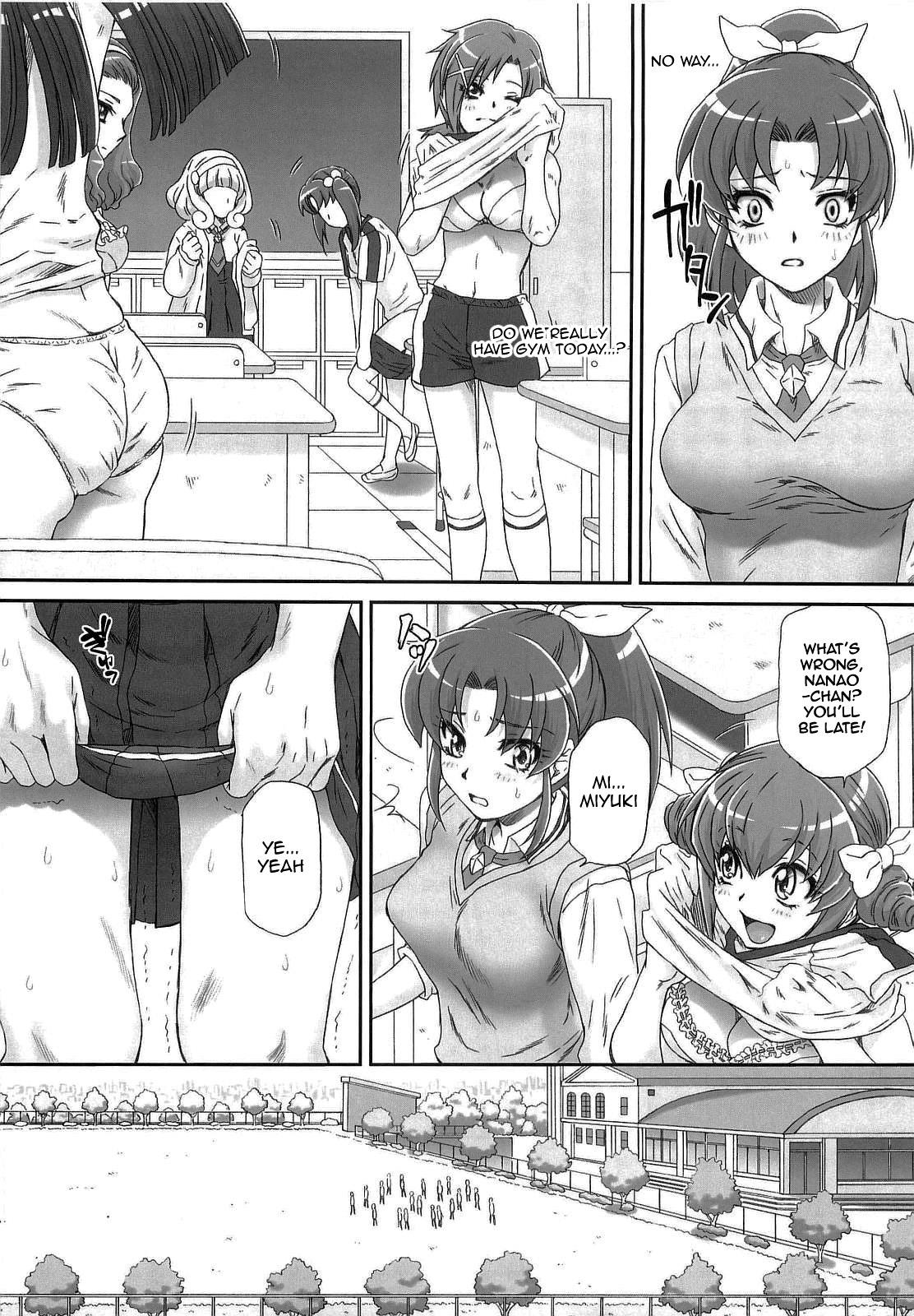 Putita (C84) [U.R.C (Momoya Show-Neko)] Nao-chan de Asobou 2 | Let's Play with Nao-chan 2 (Smile Precure!) [English] {doujin-moe.us} - Smile precure Naked Sluts - Page 6