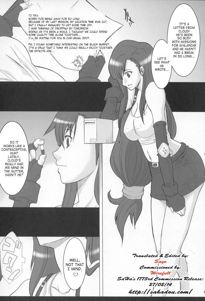 Fisting PIMENTER - Final fantasy vii Sapphicerotica - Page 4