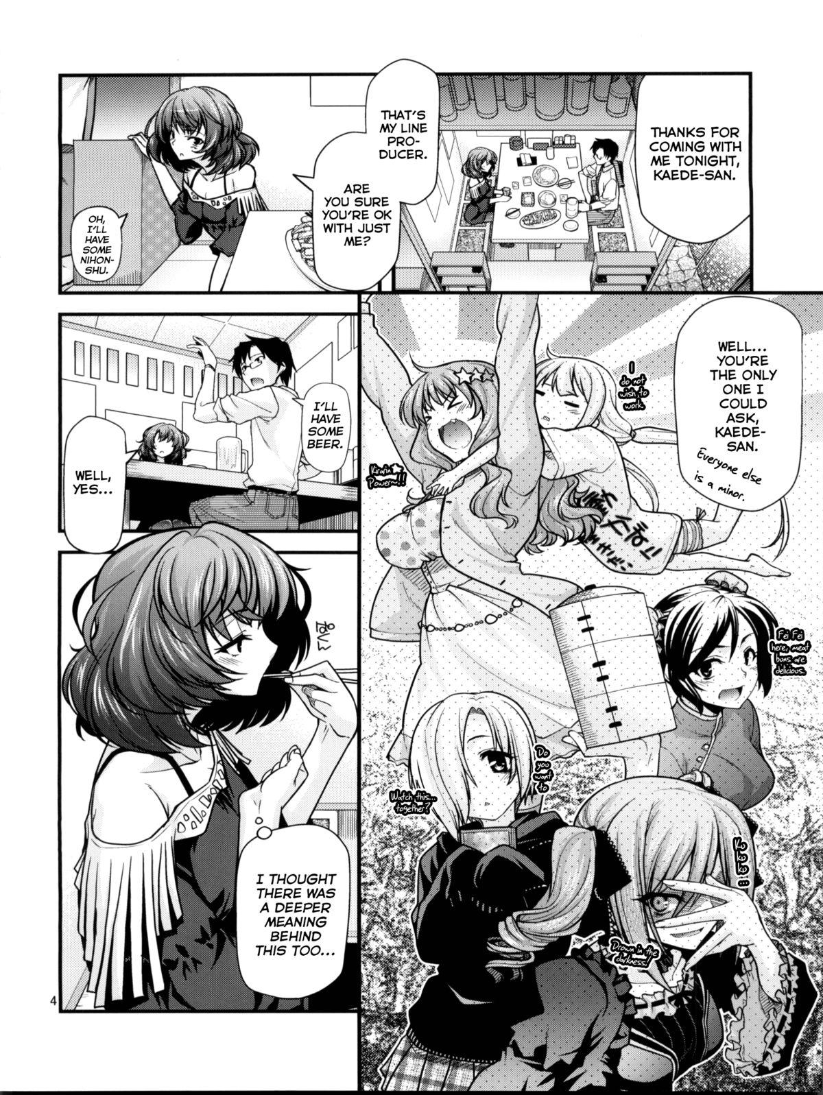 Gang KAEDESAN MAJI GODDESS - The idolmaster Bisexual - Page 3