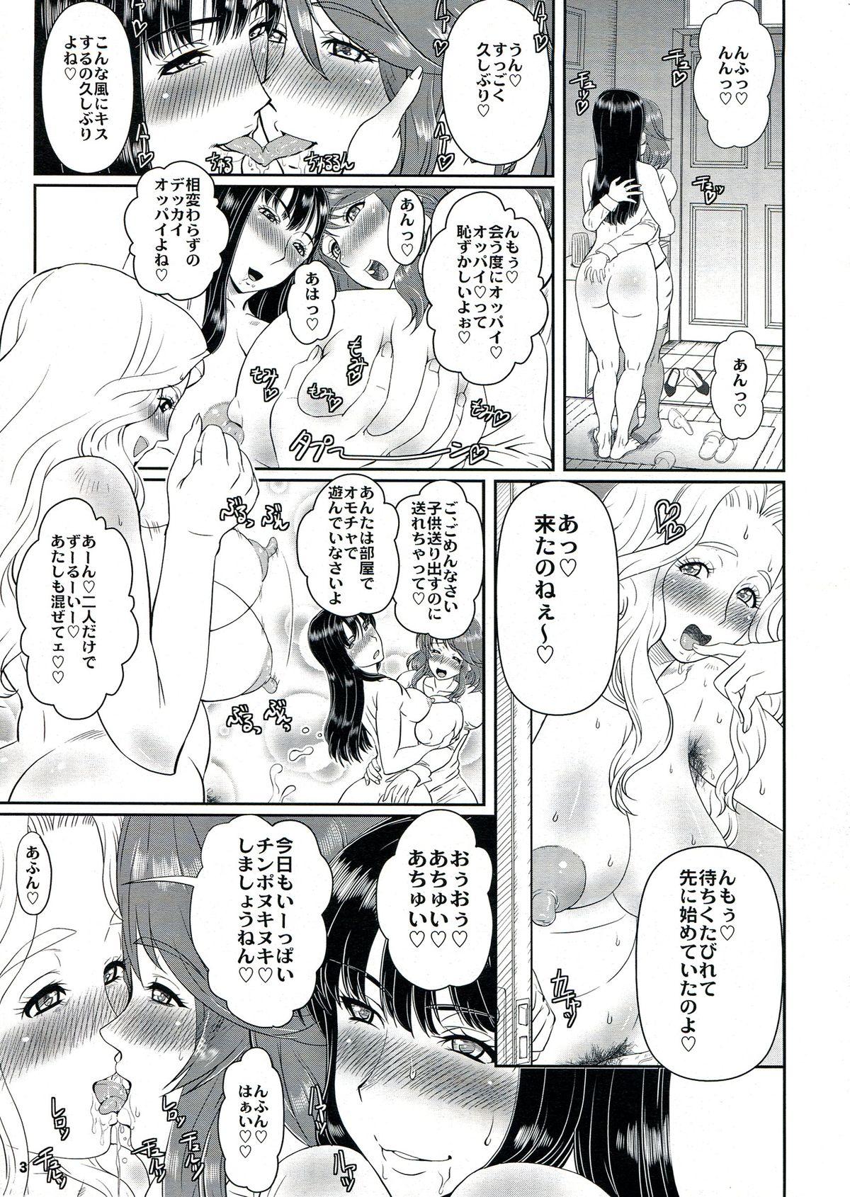 Gay Natural (C85) [kokkei-nagaya (Katou Tetsuya)] Hime-Awabi Hime-Matsutake 7 Gaydudes - Page 3