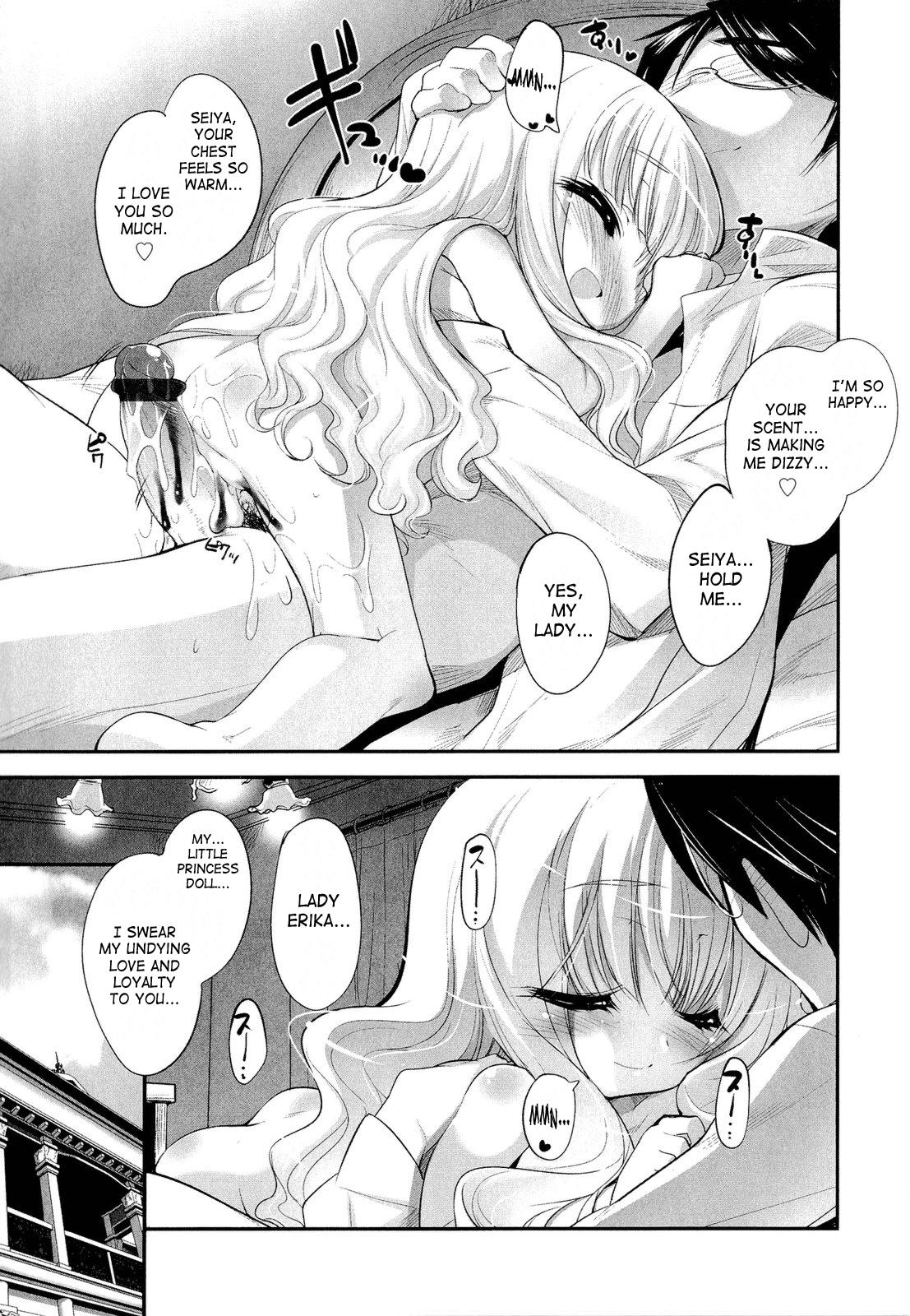 Gay Pawn Ningyou Hime to Ookami Shitsuji | Doll Princess & Wolf Butler Pussy Eating - Page 19