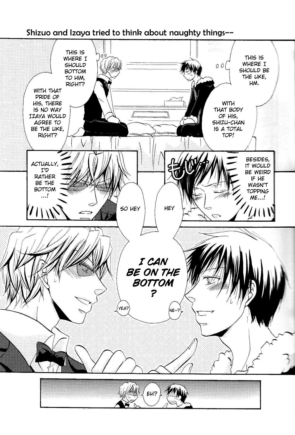 Czech Yurippuru! Shizuo to Izaya wa Docchi mo Uke ni Naritai no ☆ - Durarara Cogida - Page 4