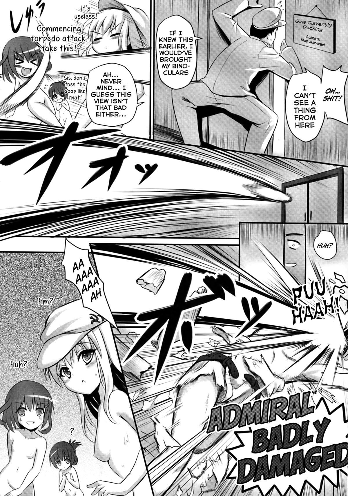 Solo Female Sixth destroyer bathhouse - Kantai collection Para - Page 5