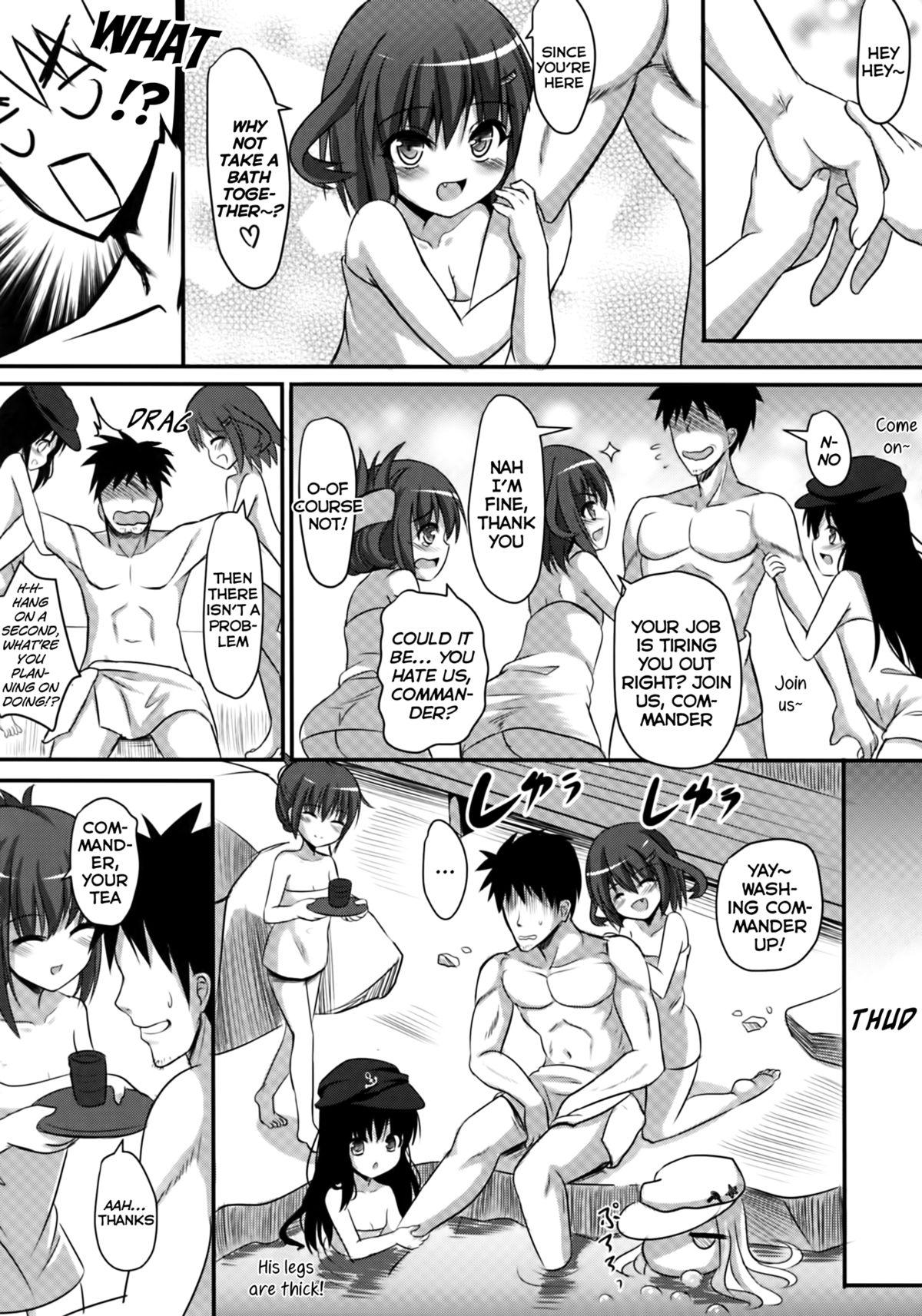 Foursome Sixth destroyer bathhouse - Kantai collection Wanking - Page 7