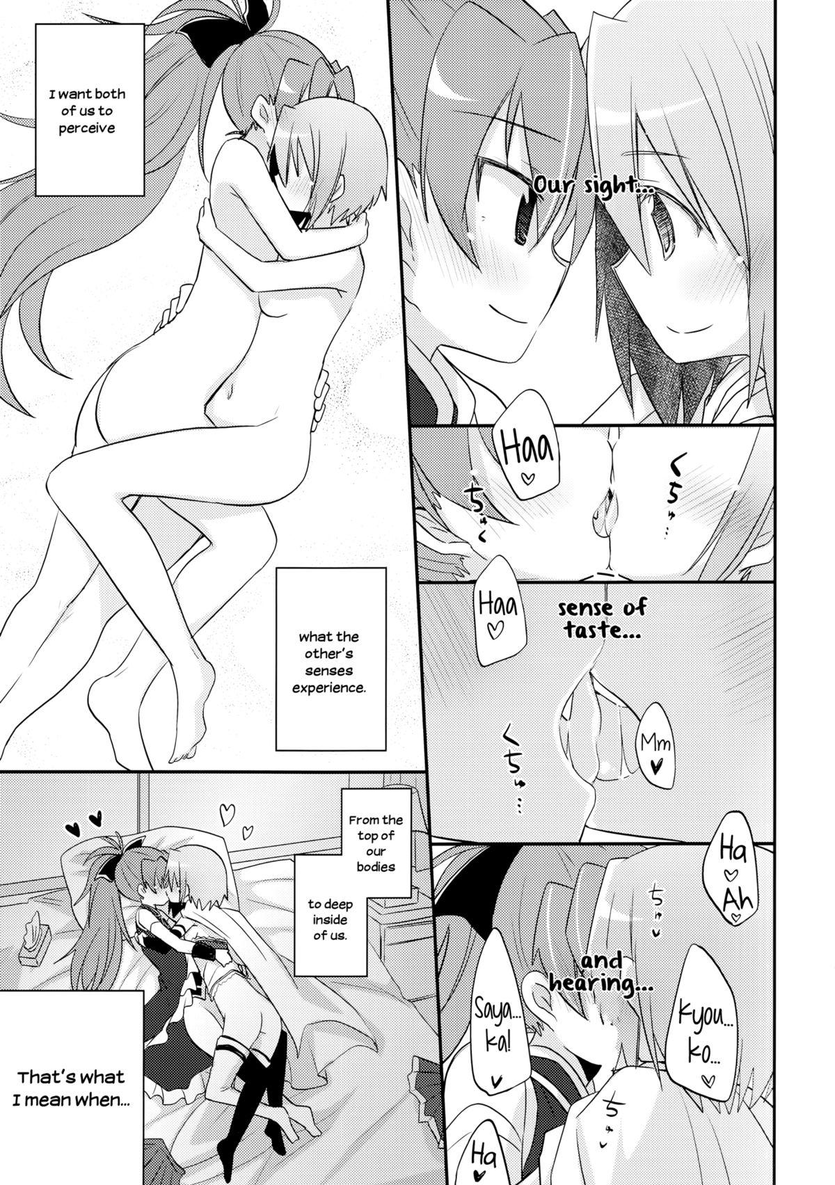 Curvy Atashitachi no Jigo Senkyou | A Strategic Report of Our Pillow Talk - Puella magi madoka magica Rola - Page 6