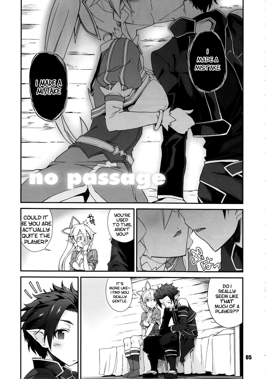 Culonas no passage - Sword art online Flogging - Page 4