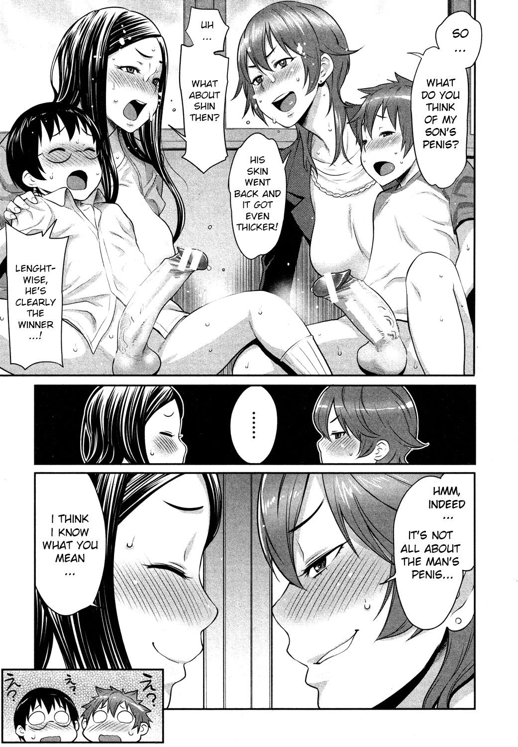 Assfuck Musuko Jiman | Mom's Pride 4some - Page 9