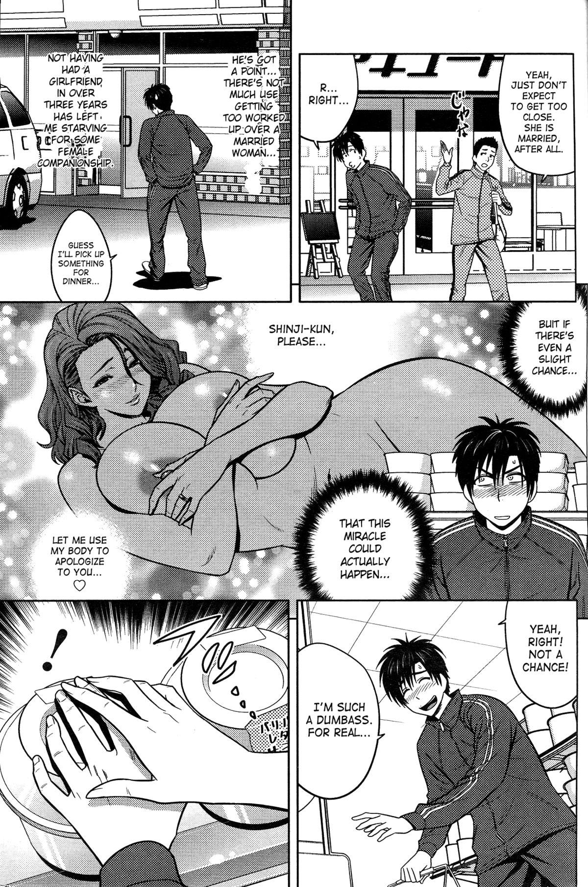 Nipples twin Milf Ch.01-09 + Bangai Hen Shaved - Page 9