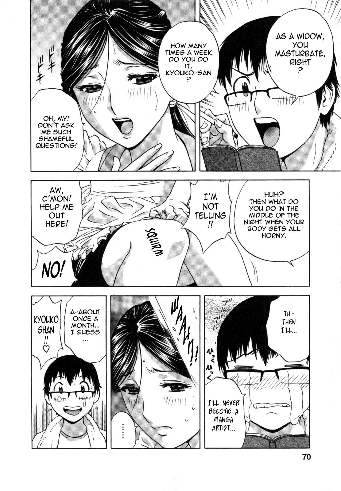 [Hidemaru] Life with Married Women Just Like a Manga 1 - Ch. 1-4 [English] {Tadanohito} 73