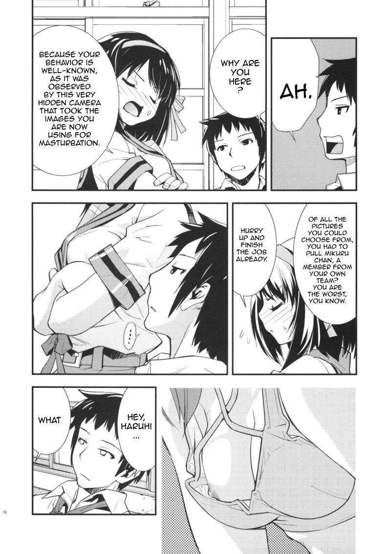 Virgin Anomaly 0 - The melancholy of haruhi suzumiya Teenfuns - Page 9