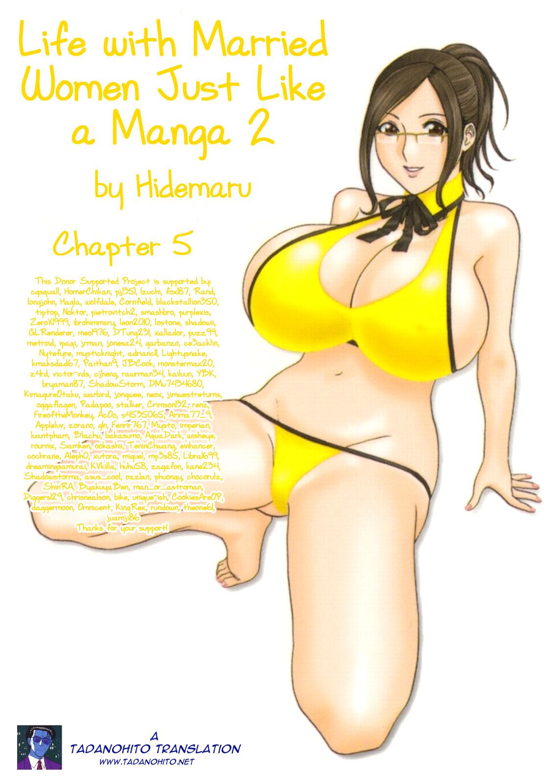 [Hidemaru] Life with Married Women Just Like a Manga 2 - Ch. 1-6 [English] {Tadanohito} 104