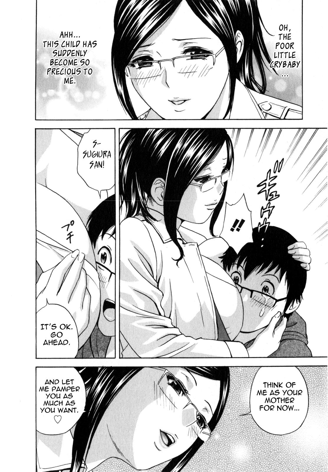 [Hidemaru] Life with Married Women Just Like a Manga 2 - Ch. 1-6 [English] {Tadanohito} 76
