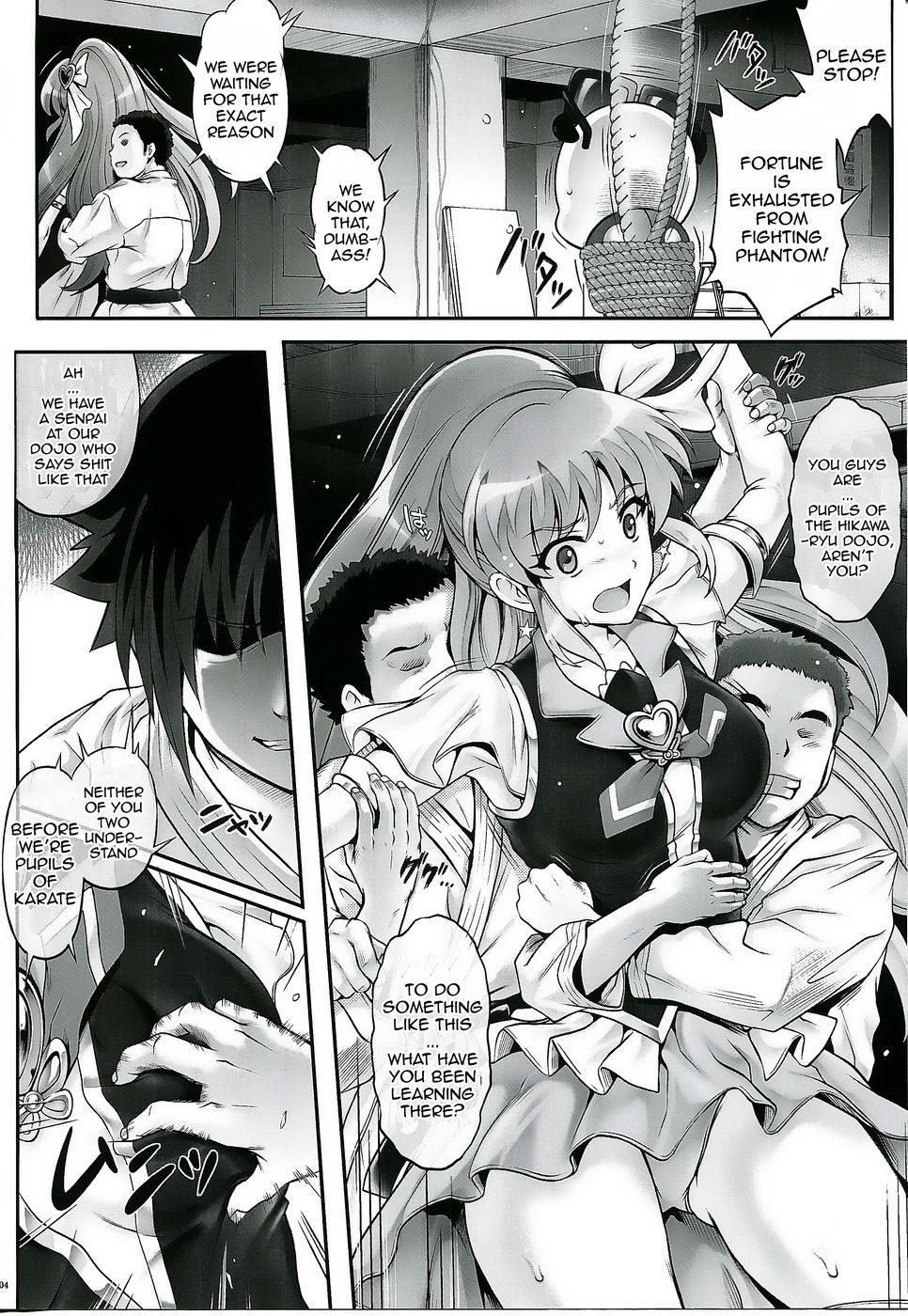 Teenage T-21 Sai Aaaark - Happinesscharge precure Striptease - Page 3