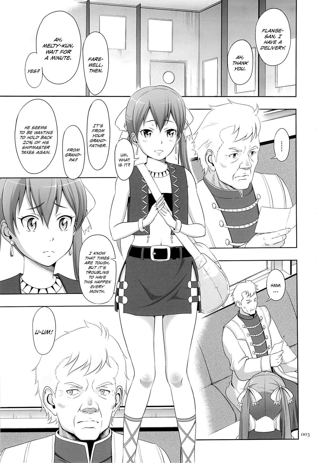 Vintage Kasshoku Musume no Usuusu na Ehon 2 - Suisei no gargantia Fist - Page 2