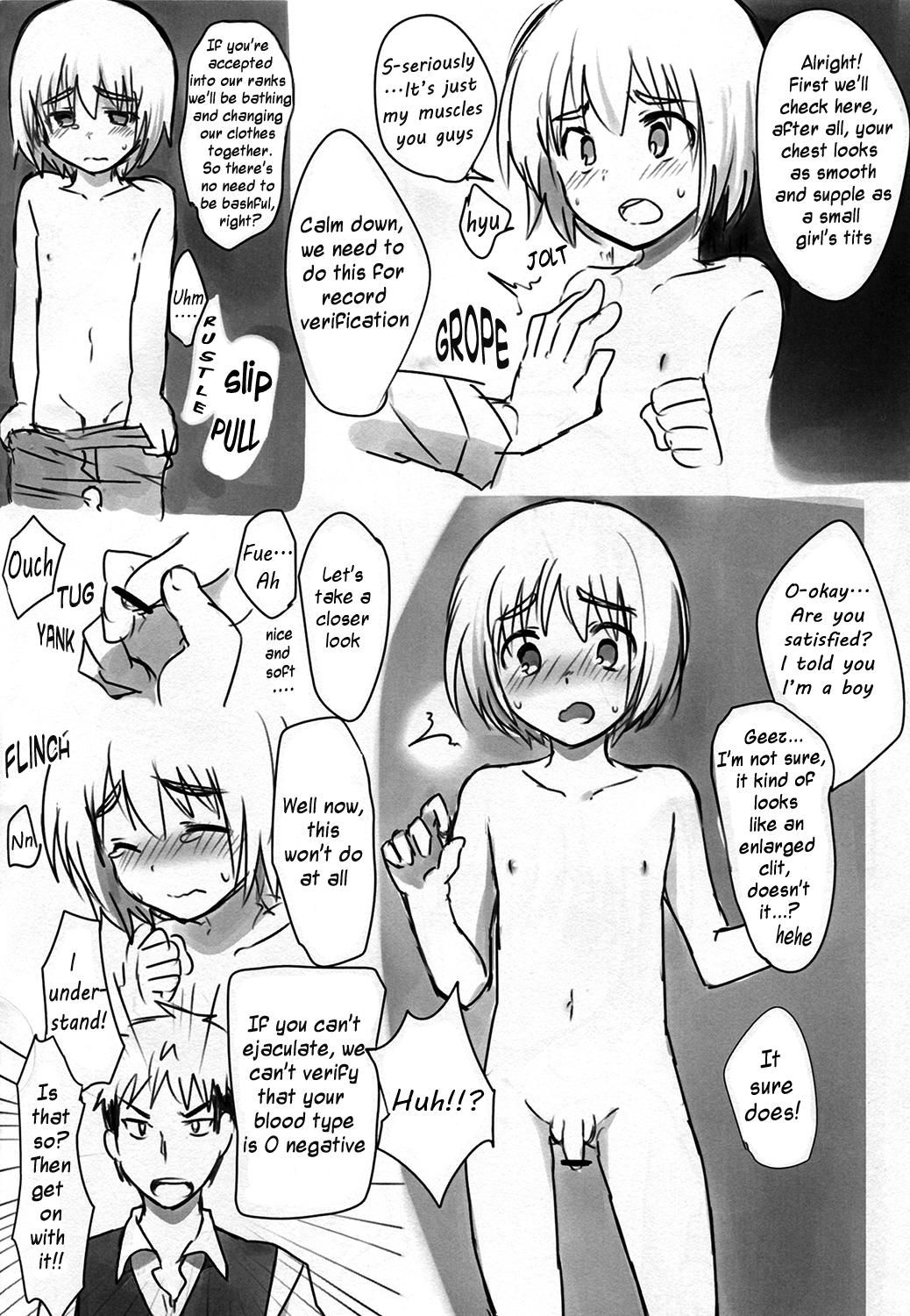 Young Tits Armin Chousa Heidan - Shingeki no kyojin High Definition - Page 3