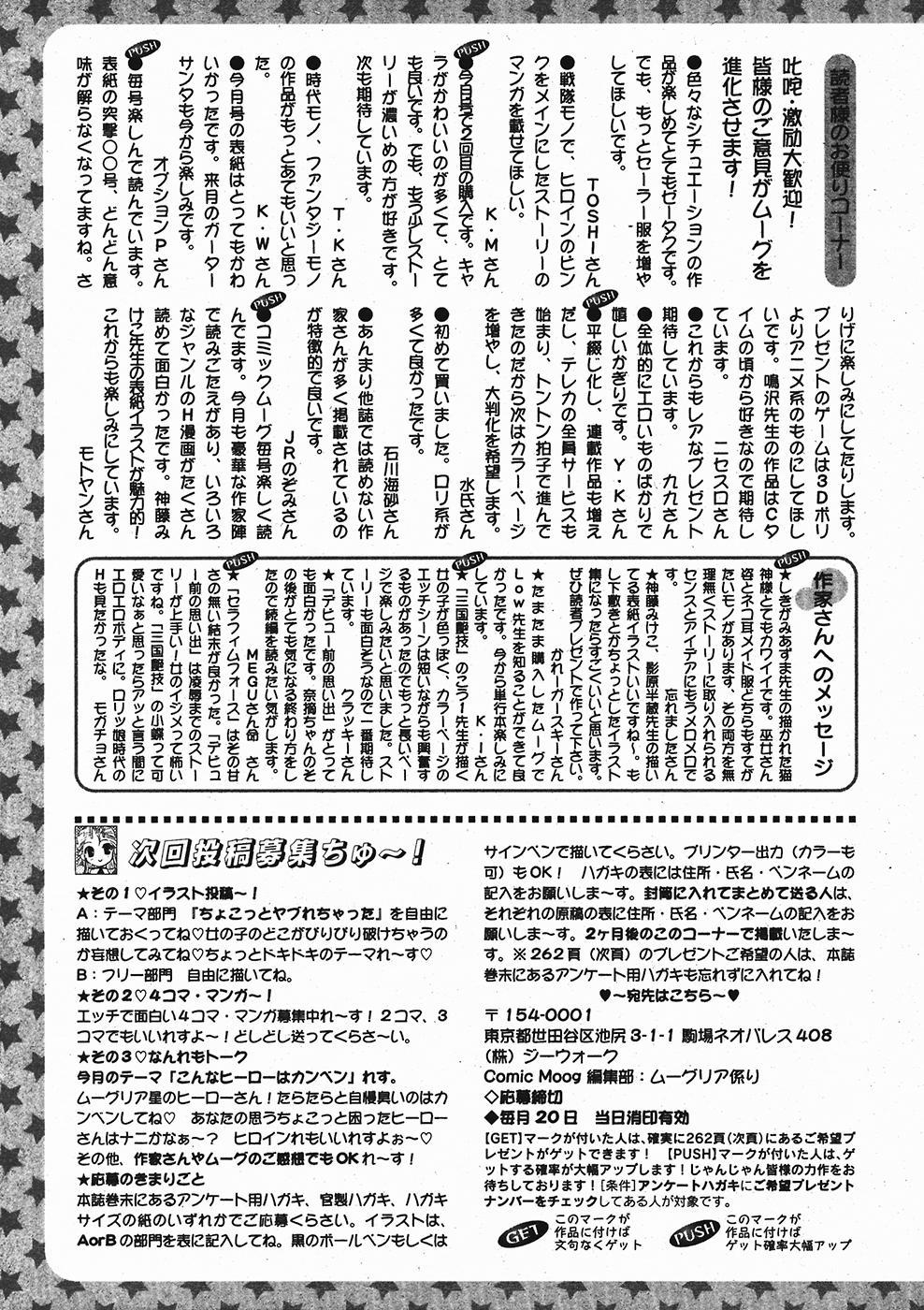 Gekkan COMIC MOOG 2006-01 Vol.11 262