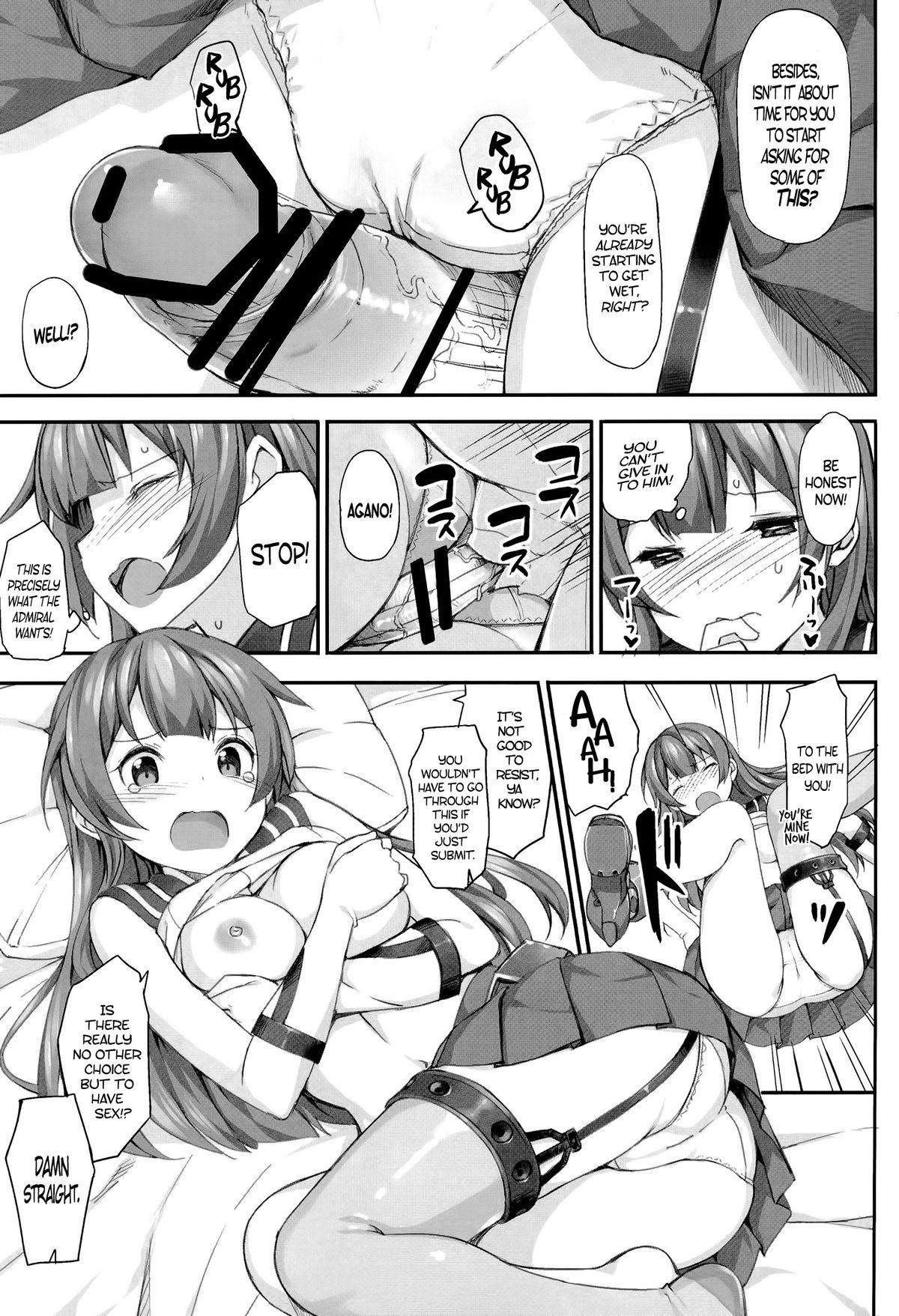 Gay Party Agano no Kozukuri Daisakusen | The Operation to Impregnate Agano - Kantai collection Foot Worship - Page 6