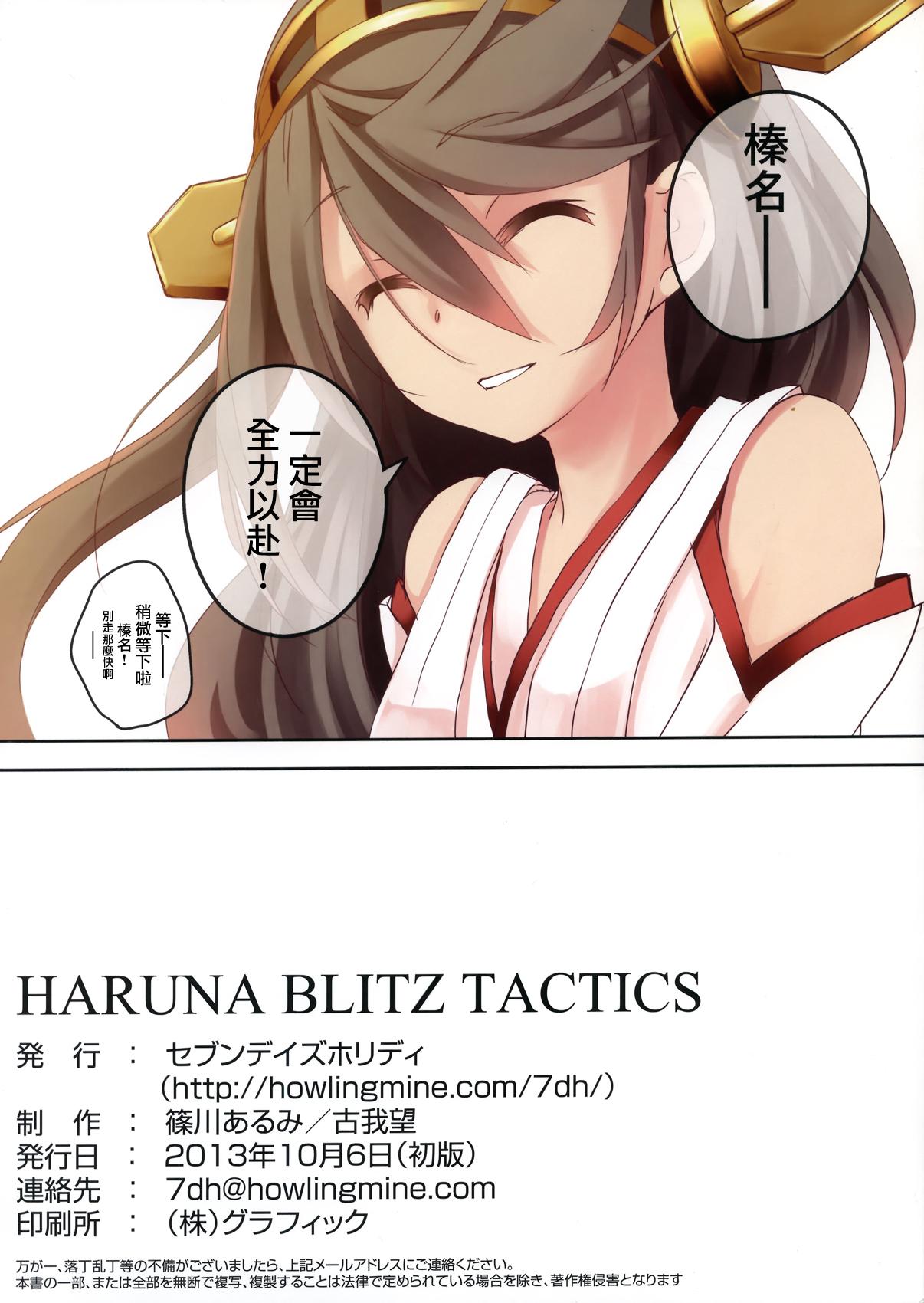 HARUNA BLITZ TACTICS 19
