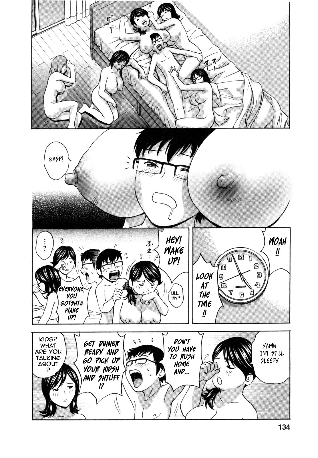 [Hidemaru] Life with Married Women Just Like a Manga 3 - Ch. 1-8 [English] {Tadanohito} 141