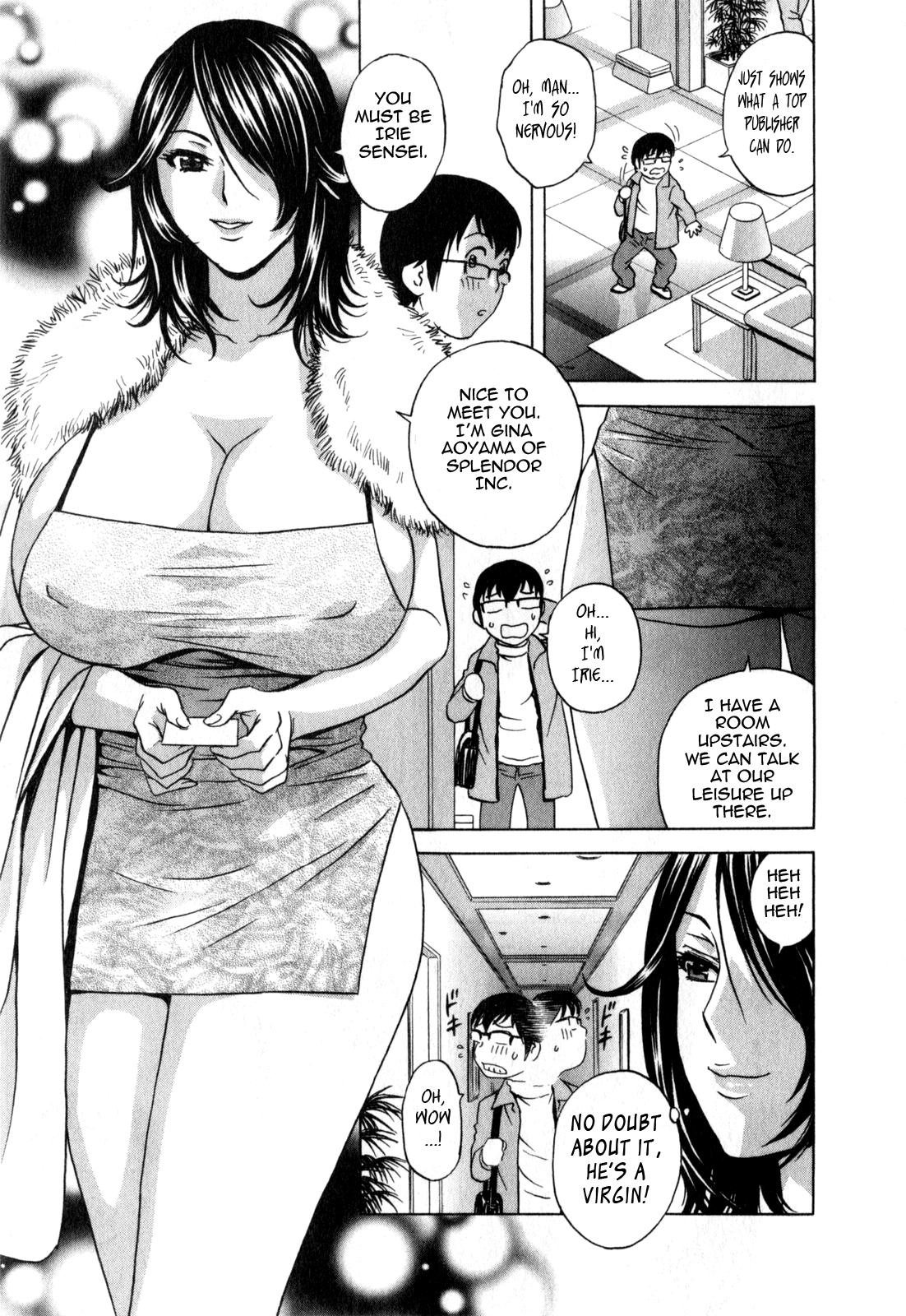 [Hidemaru] Life with Married Women Just Like a Manga 3 - Ch. 1-8 [English] {Tadanohito} 50