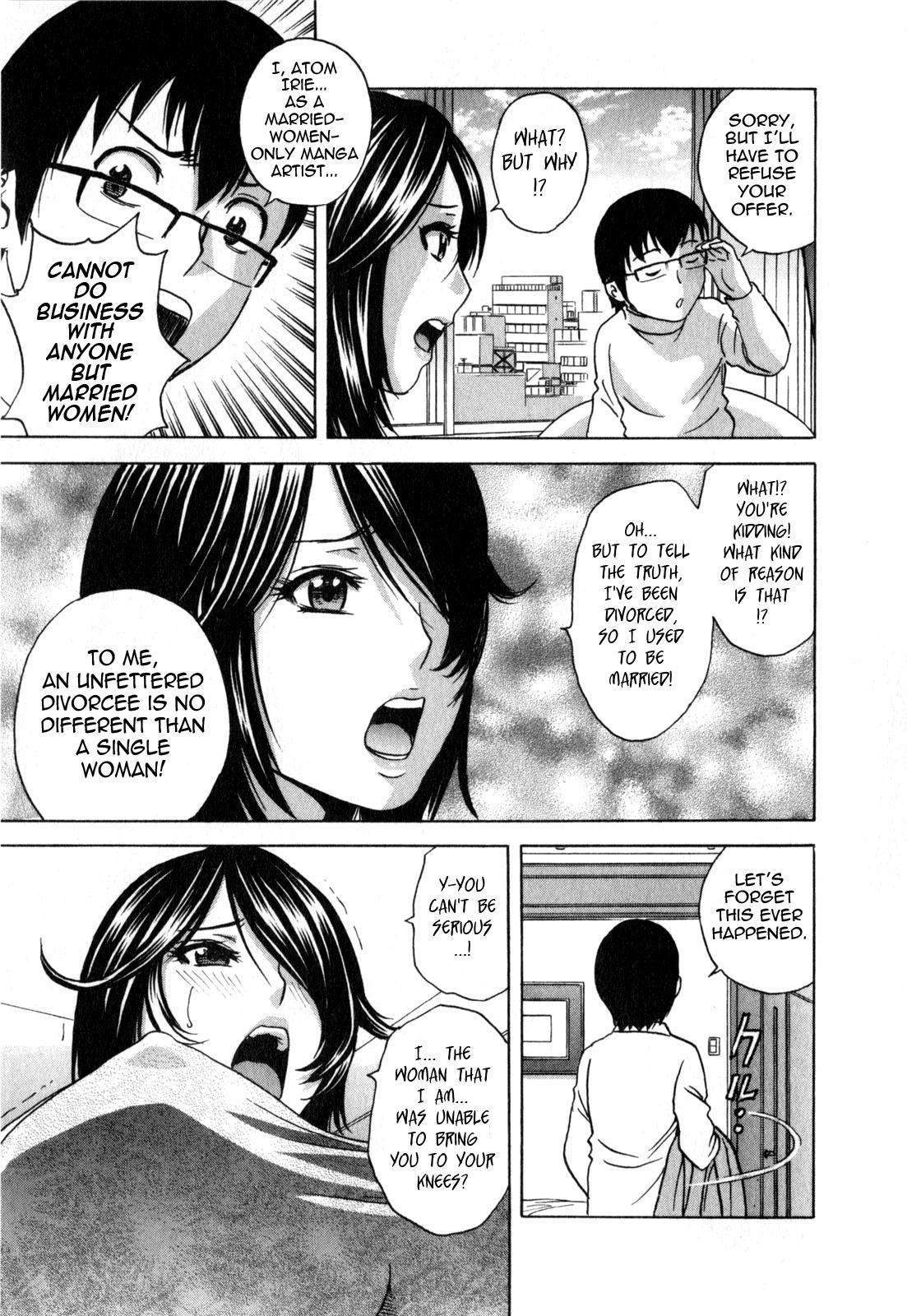 [Hidemaru] Life with Married Women Just Like a Manga 3 - Ch. 1-8 [English] {Tadanohito} 52