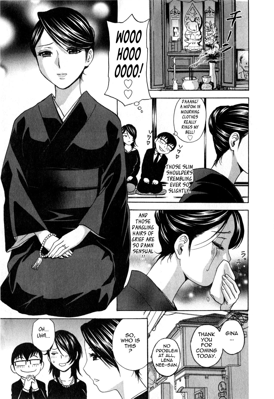 [Hidemaru] Life with Married Women Just Like a Manga 3 - Ch. 1-8 [English] {Tadanohito} 92