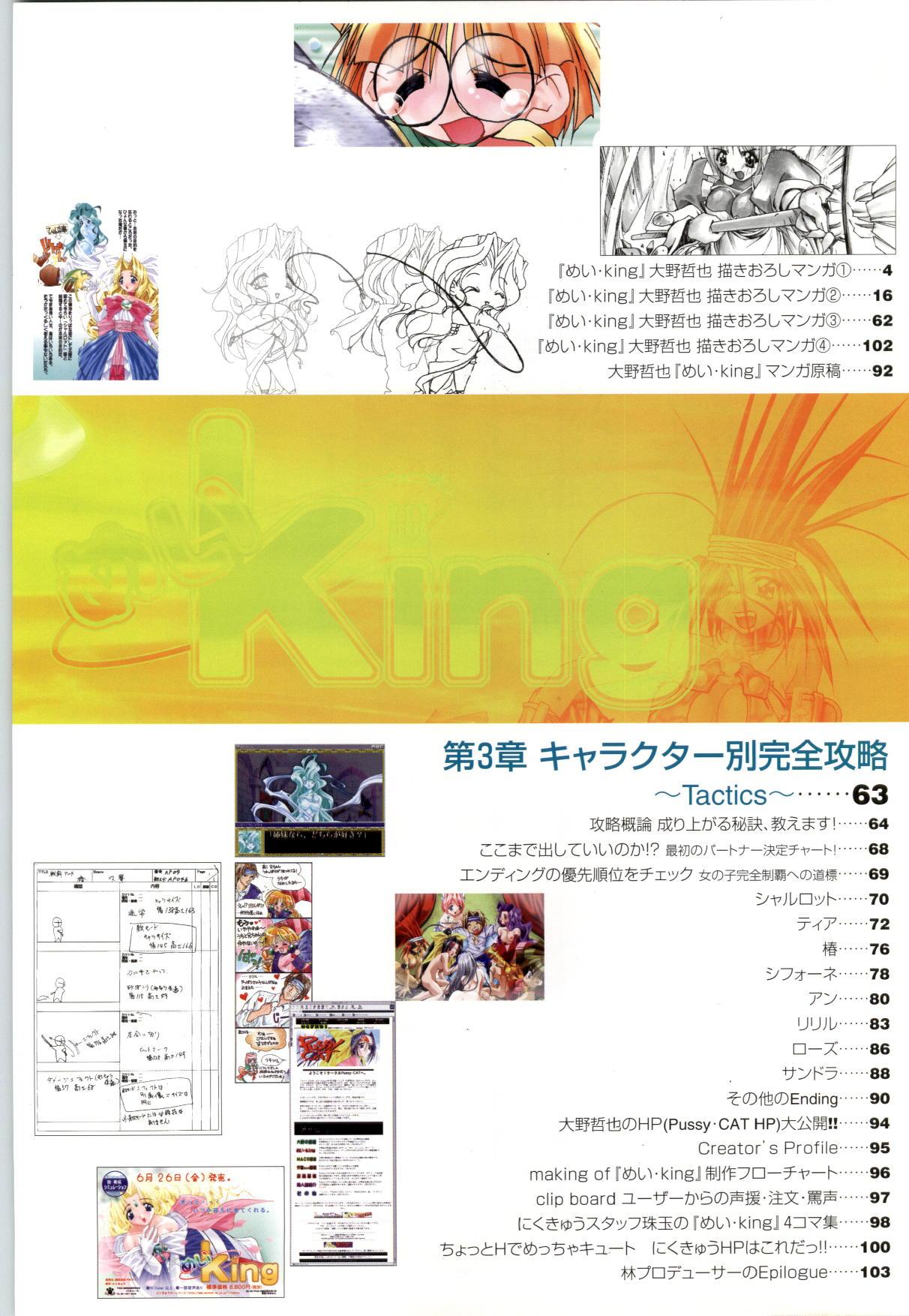 Mei King Official Visual Book 3