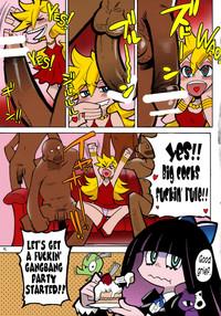 Boob PANTY Panty And Stocking With Garterbelt See-Tube 1