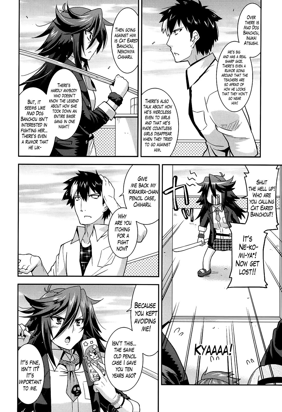 Skirt Namaiki Oppai Banchou Ch. 1-5 Girl Gets Fucked - Page 7