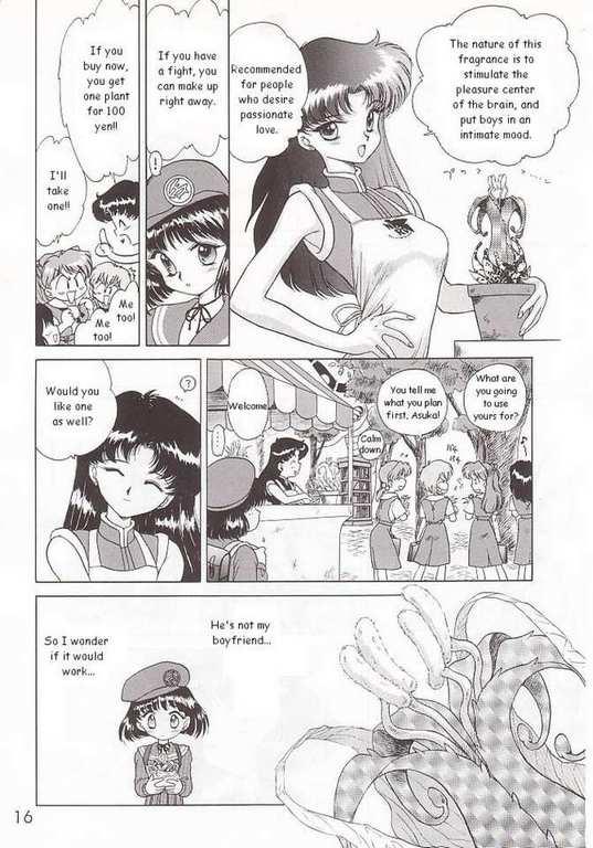 Guy SUBMISSION SATURN - Sailor moon Wet - Page 12