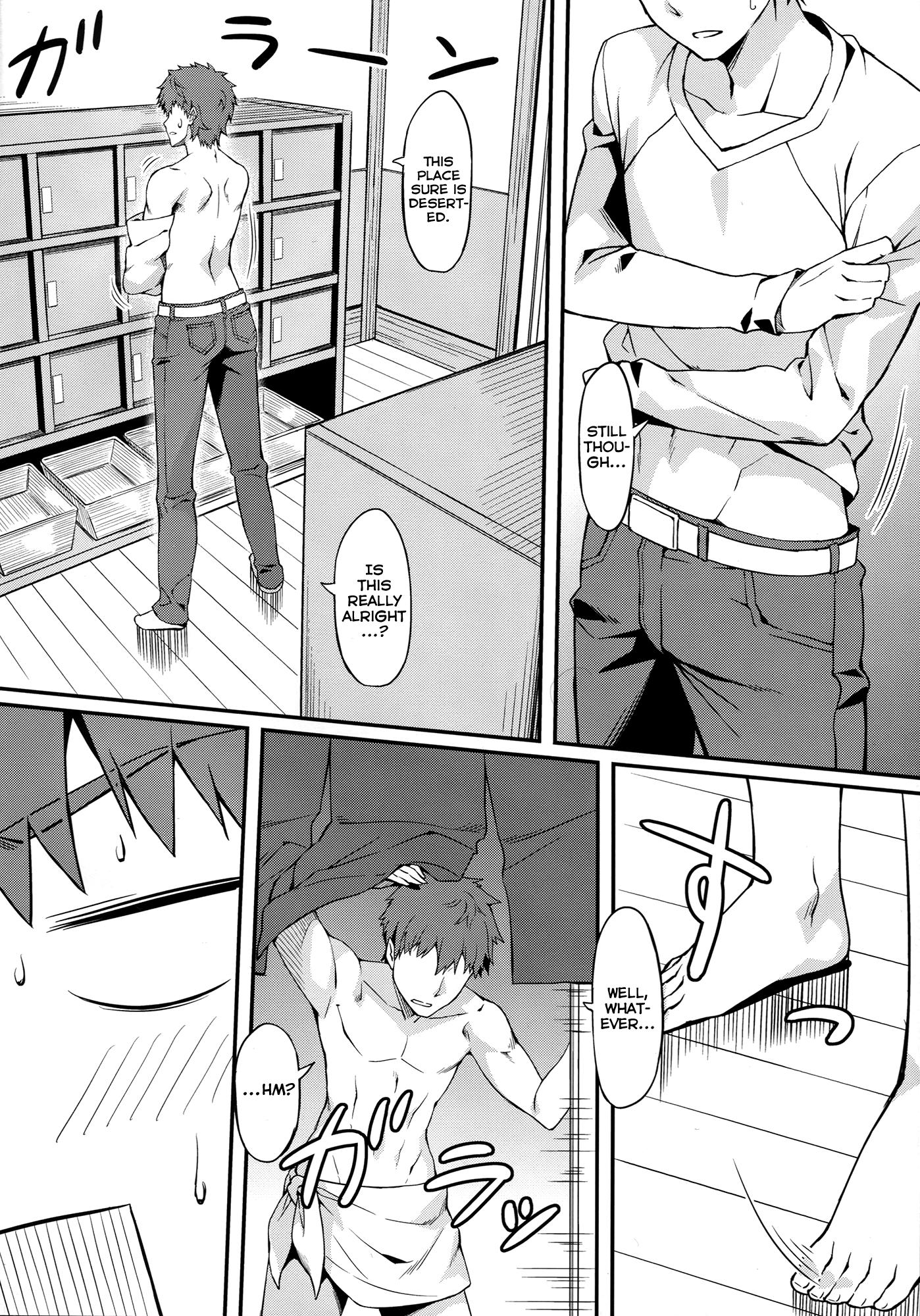 Teenage (C87) [S.S.L (Yanagi)] Rider-san to Onsen Yado. | Hot Spring Inn With Rider-san. (Fate/stay night) [English] [Facedesk] - Fate stay night Fate hollow ataraxia Pornstars - Page 5