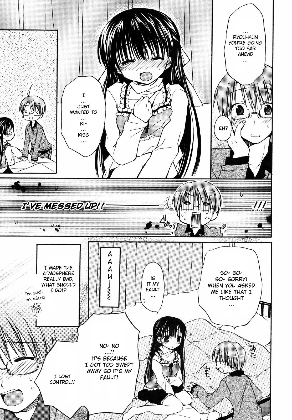 Sex Party Amai Koi Shiyo Ch. 7-9 Footjob - Page 7