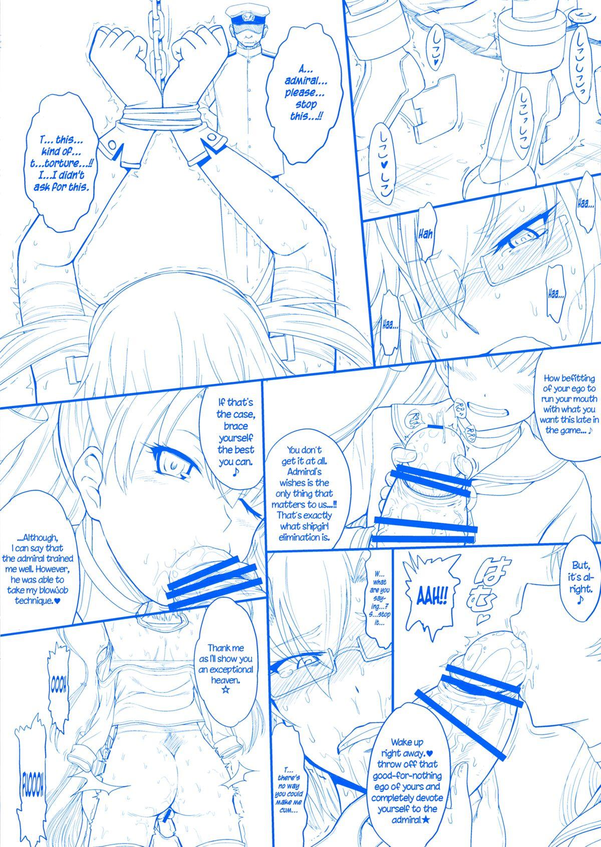 Lesbos Futanari Musashi-Kai - Kantai collection Deep - Page 4