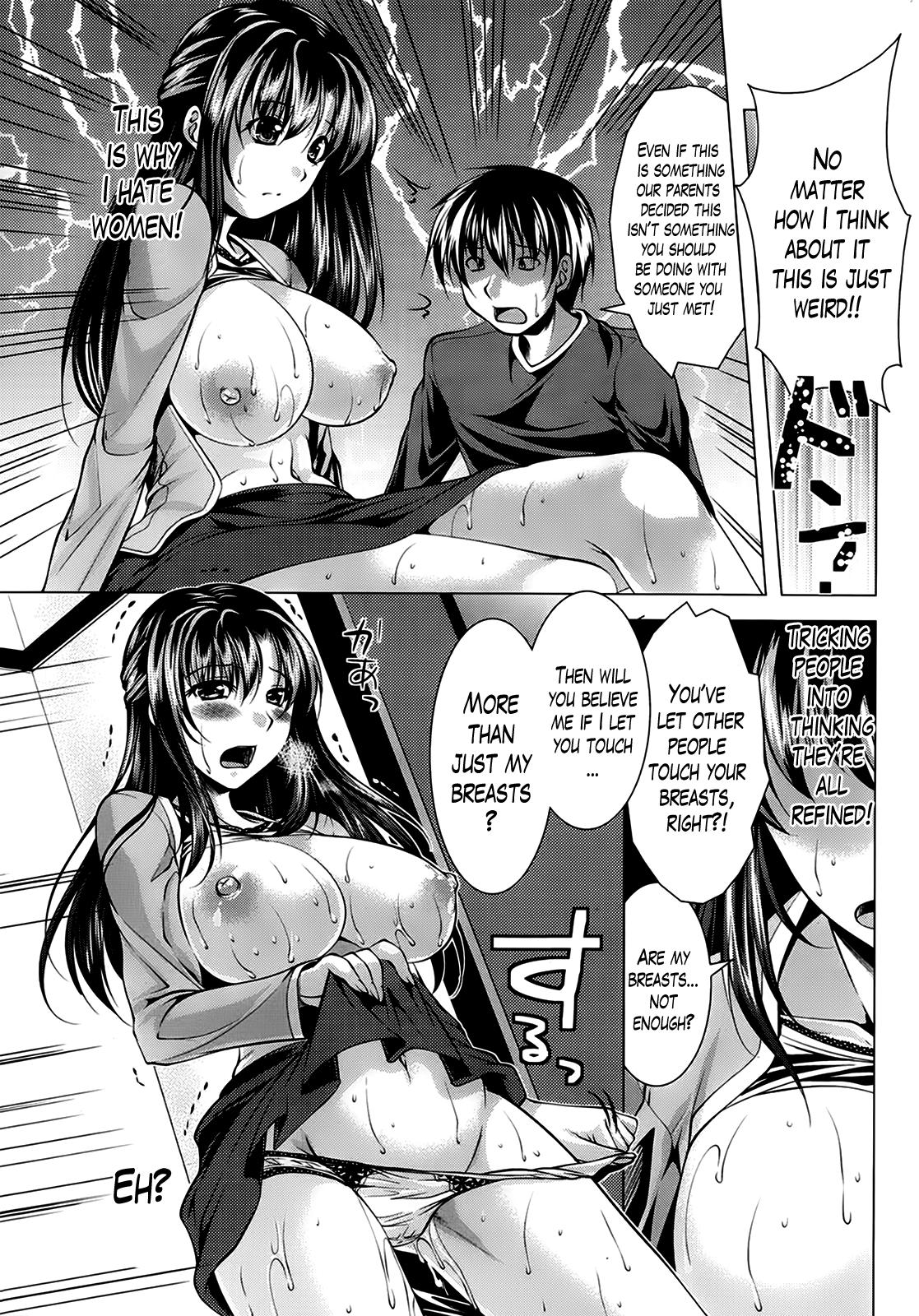 Suck Oshikake Fiancée Ch. 1-7 Fake Tits - Page 11