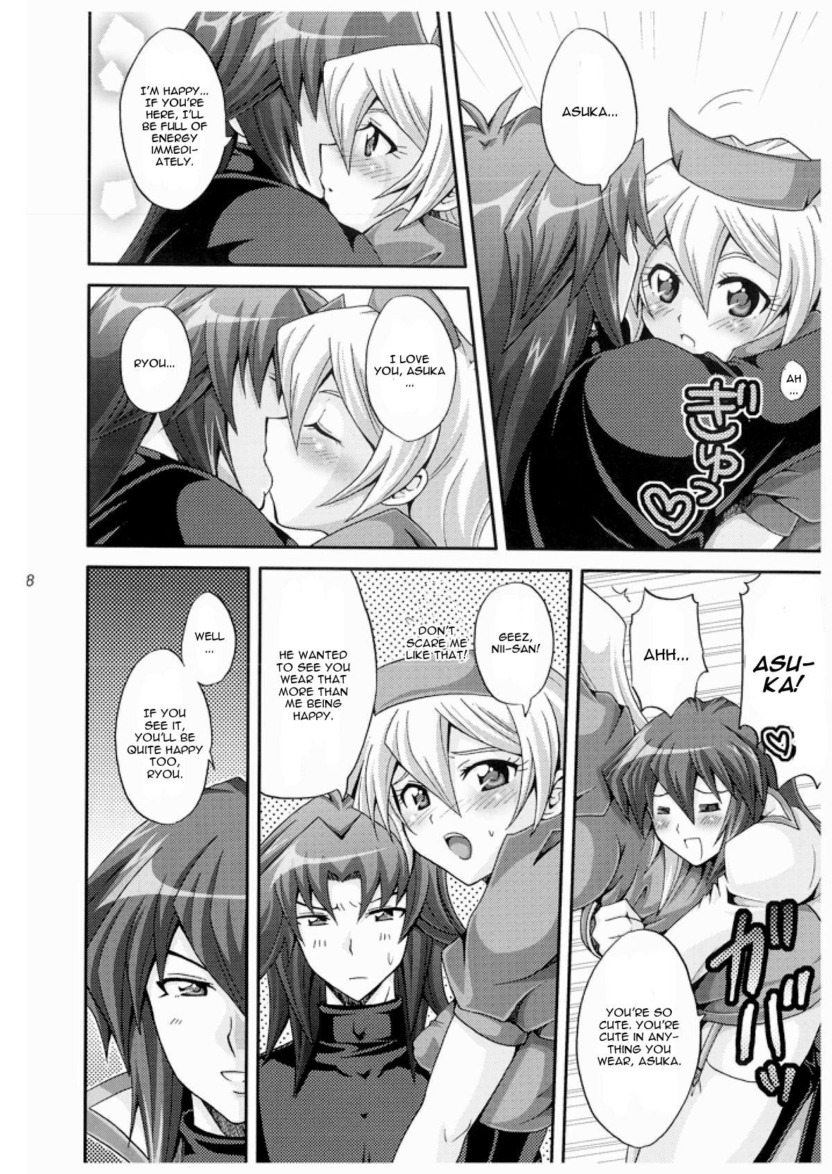 Transvestite TRIPLE PARTY!! - Yu-gi-oh gx Ejaculation - Page 7