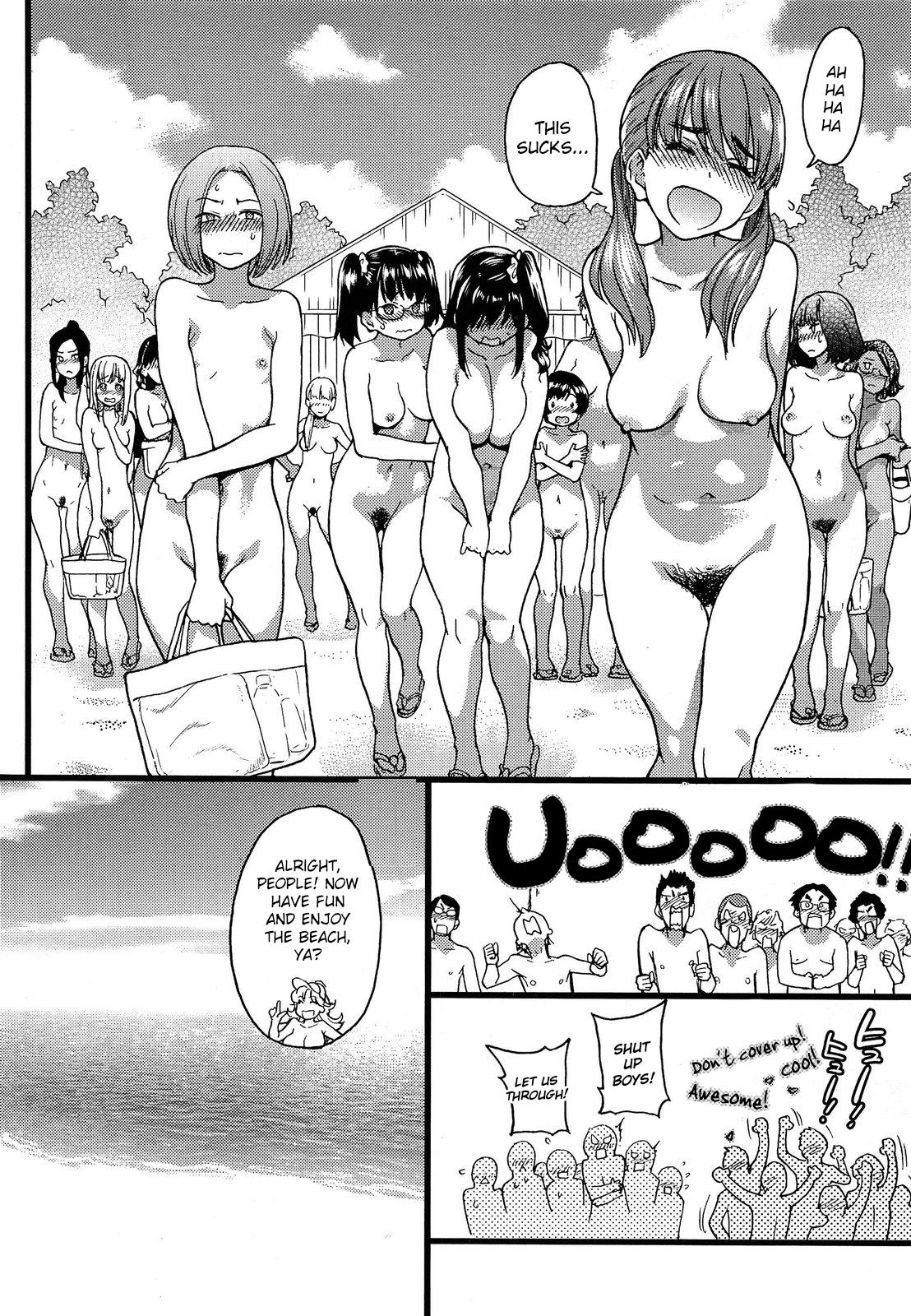 Nudist Beach ni Shuugakuryokou de!! Ch. 1-5 12