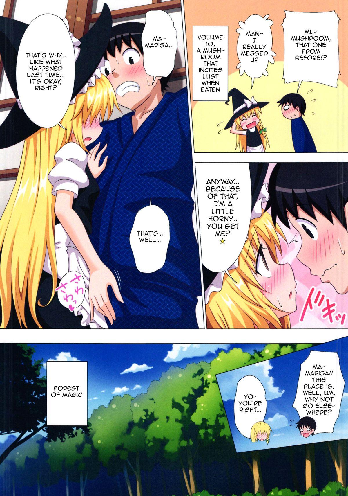 Group Sex Gensoukyou Rakuenka Keikaku 14 | Gensoukyou Paradise Plan 14 - Touhou project Gay Oralsex - Page 3