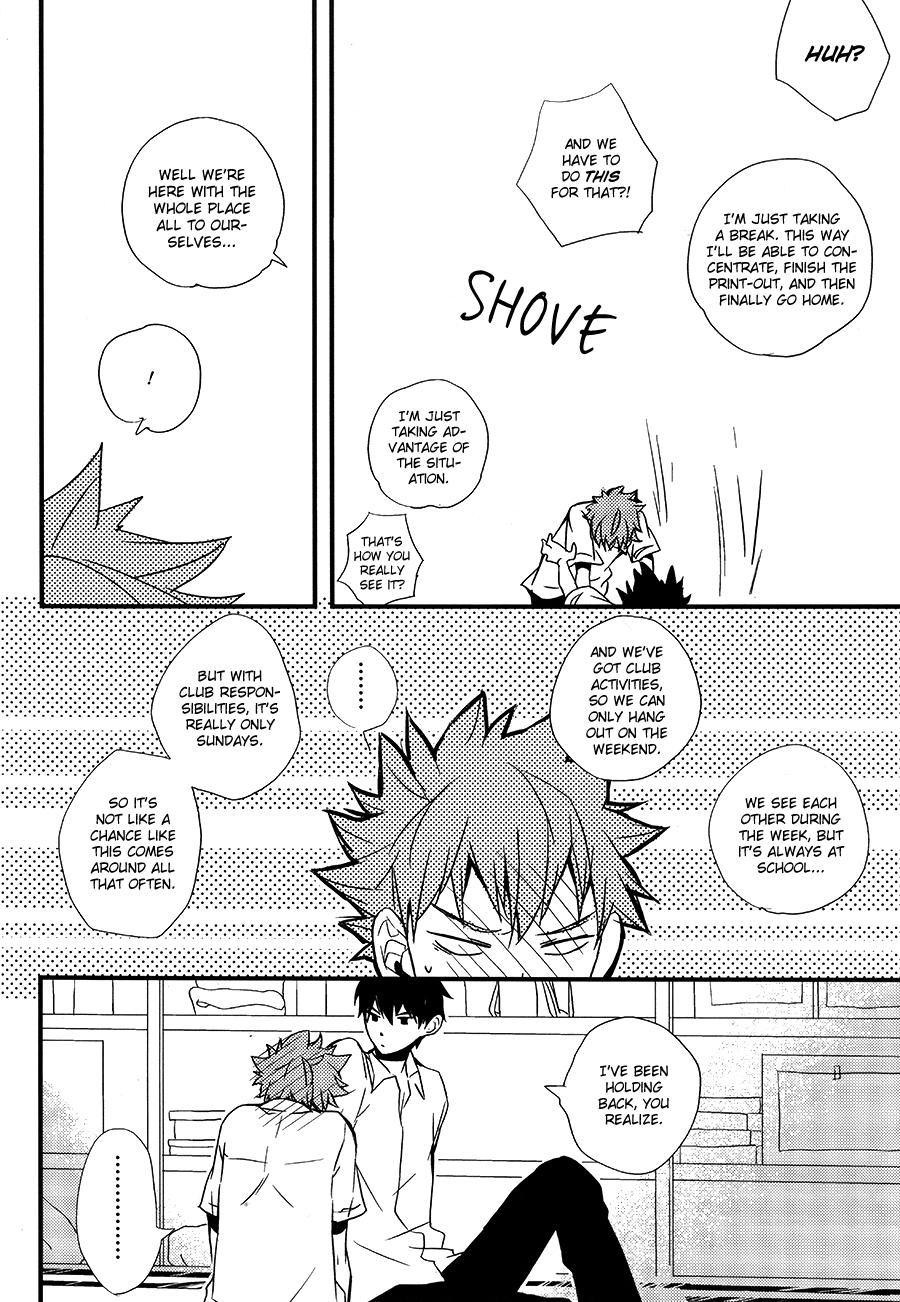 Chat Kotowaru Riyuu wa Nai Daro? | You’ve Got No Reason to Refuse, Right? - Haikyuu Pain - Page 9