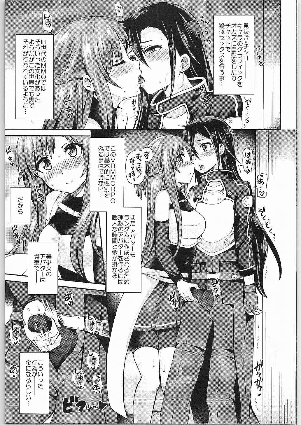 Fucking Hard Sword of Asuna - Sword art online Naturaltits - Page 4