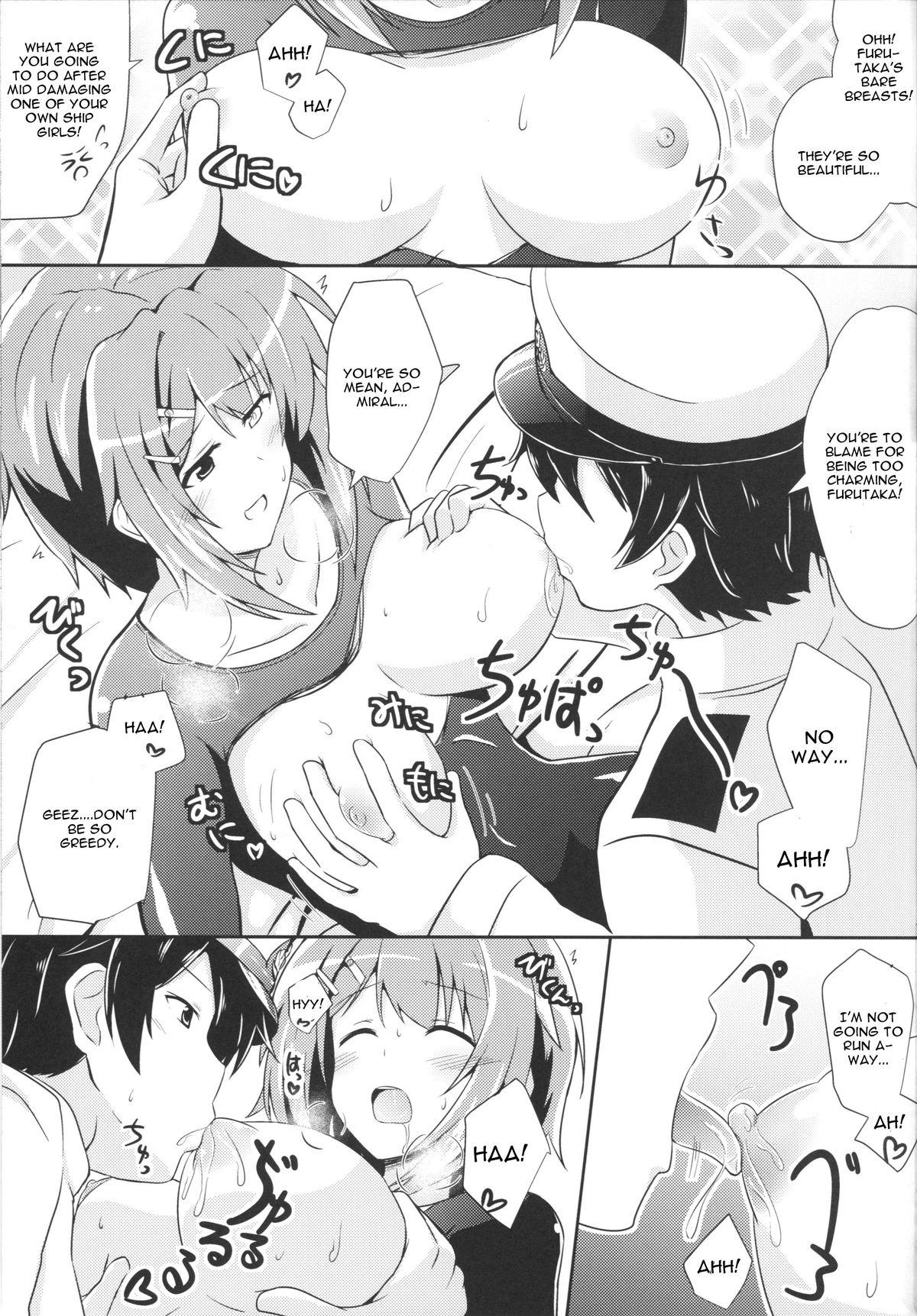 Pawg Furutaka to Sugosu Yoru - Kantai collection Gay Massage - Page 10