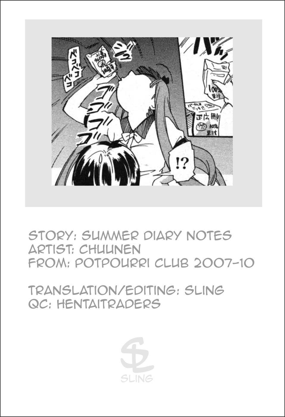Orgy Summer Diary Notes Pussy Eating - Page 21