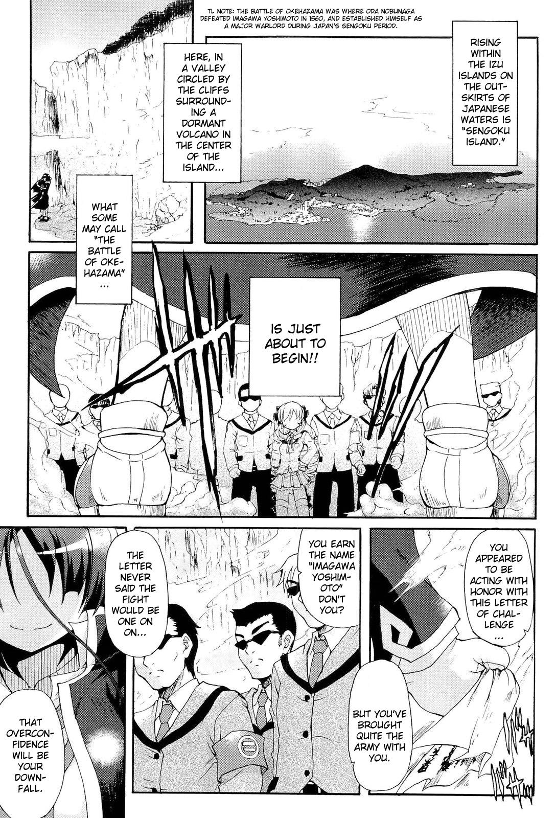[Ishiba Yoshikazu, Rohgun] Sengoku Gakuen Senki Nobunaga! ~Inka Ryouran, Mizugi Taisen!~ Genteiban | Sengoku Academy Fighting Maiden Nobunaga! ~Lewd Flower Profusion, The Great Swimsuit War~ [English] [Kizlan] 9