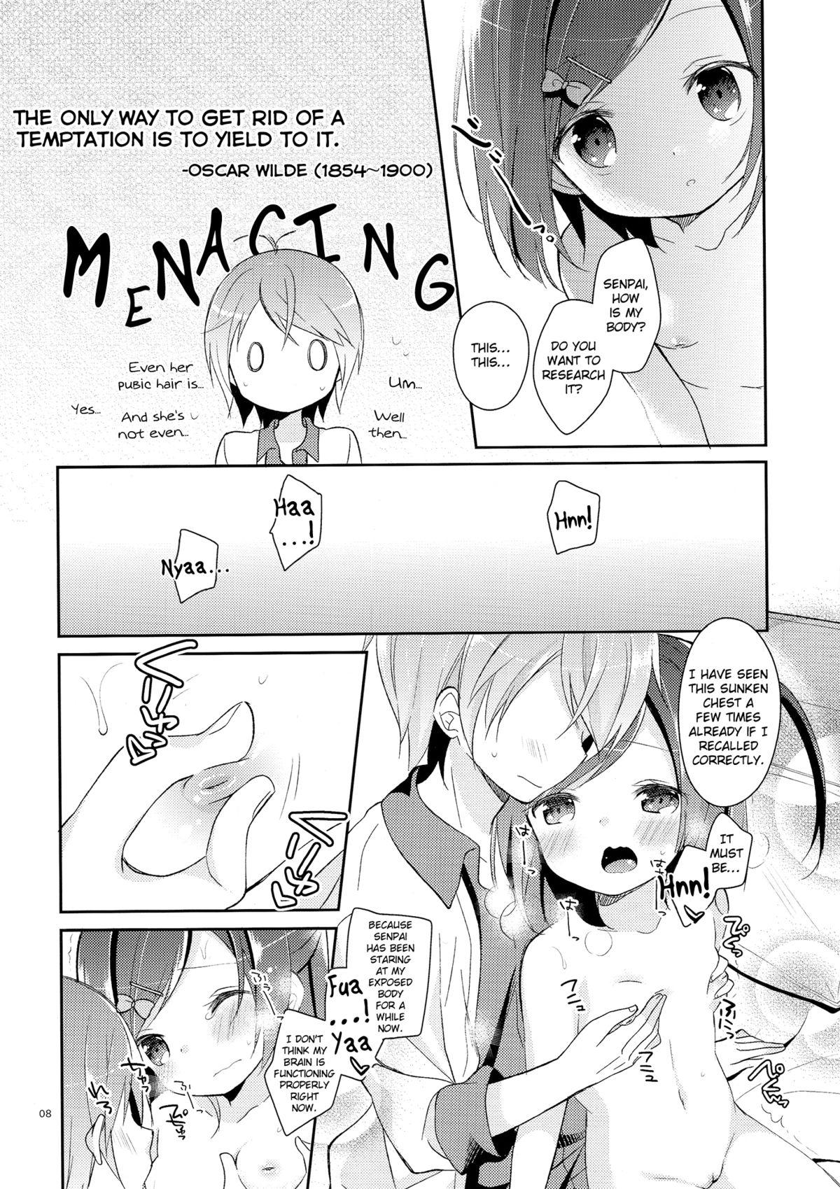 Straight Wareware wa Tadashii Kyonyuu yori mo, Aji no Aru Hinnyuu ga Suki nanoda. Sekai no Naniyori Hikaeme na Mune no Onnanoko o Aishiteiru. - Hentai ouji to warawanai neko Gorgeous - Page 7