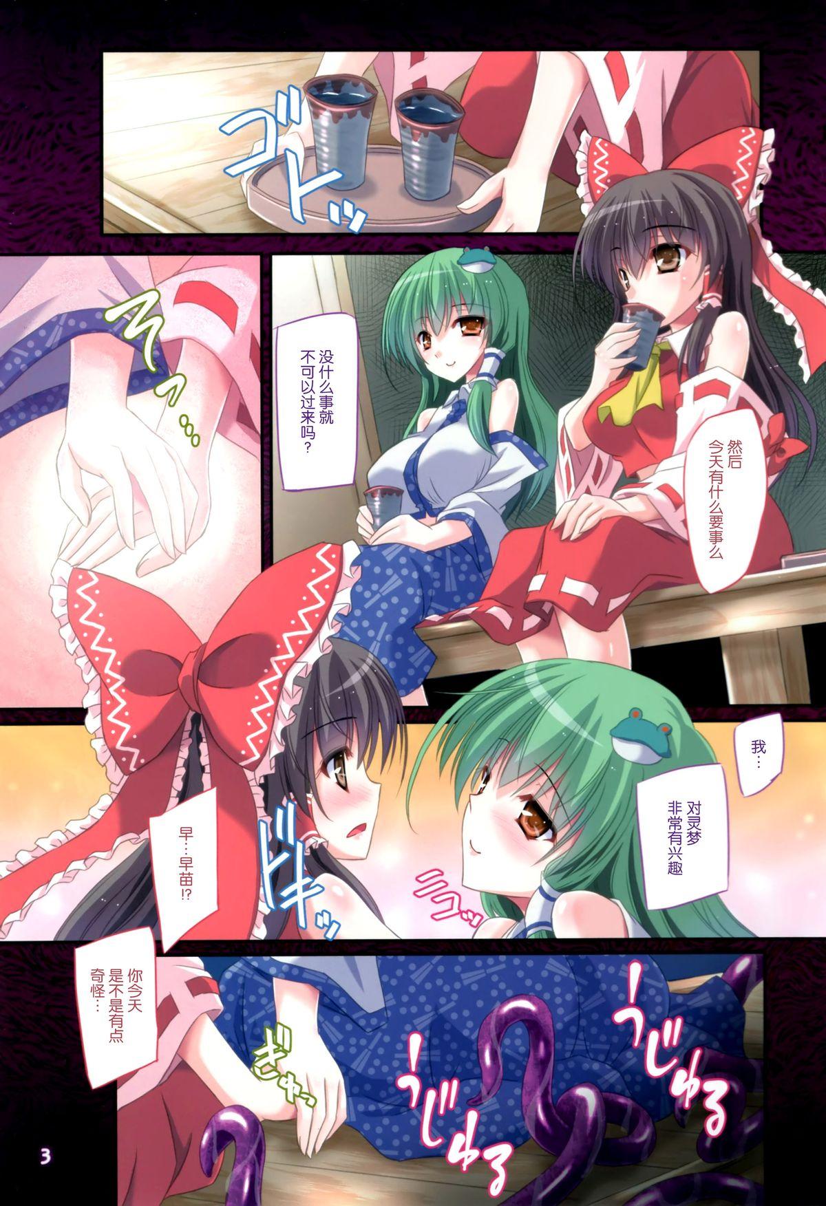 Italiana Hakurei Breeder - Touhou project Rough Porn - Page 4