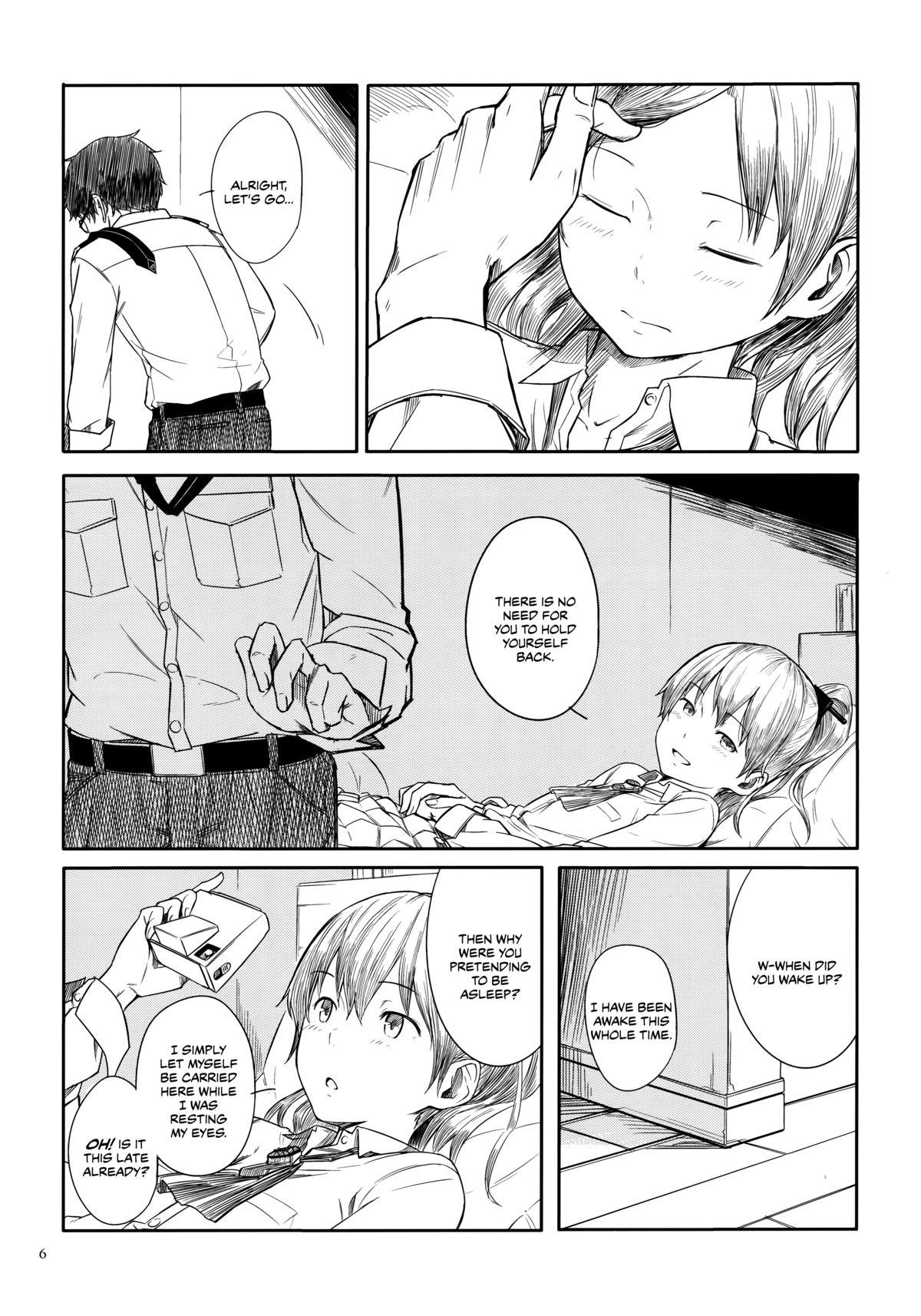 Hymen Kyou no Haru wa Hiru ni Okoku - Good Afternoon my Admiral - Kantai collection Ball Sucking - Page 5