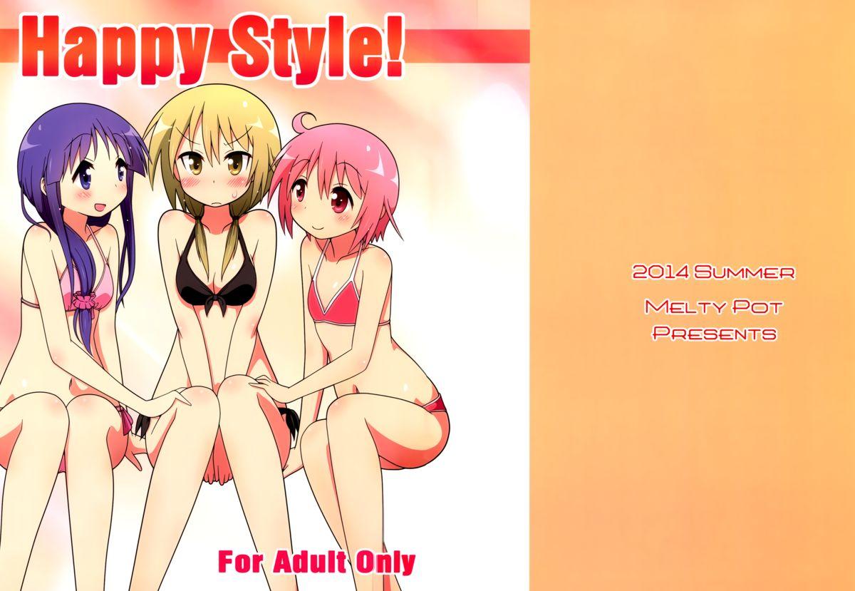 Squirting Happy Style! - Yuyushiki Jerking Off - Picture 1