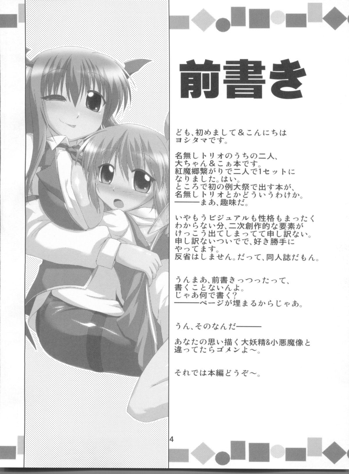 Internal Namonaki Ai no Uta Daiyousei Koakuma Hen - Touhou project Female - Page 4