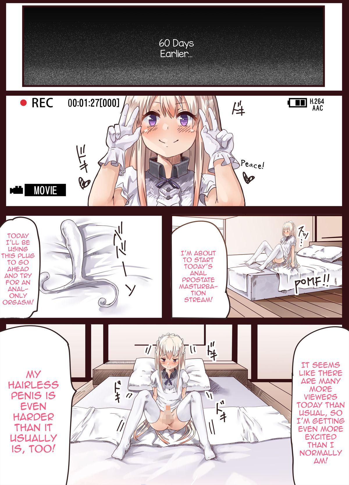 Crazy Otokonoko Maid no Oshiri Sex Nikki Vol. 1 Ball Licking - Page 3